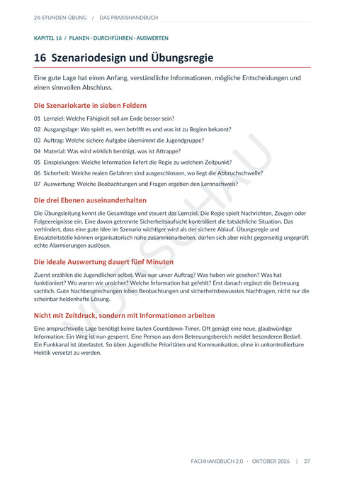 Das große 24-Stunden-Übung Handbuch