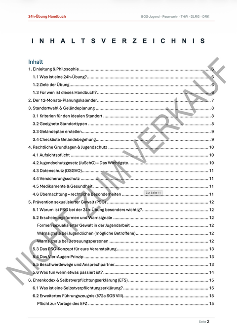 Das große 24-Stunden-Übung Handbuch