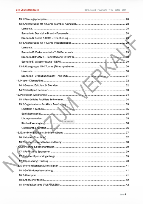 Das große 24-Stunden-Übung Handbuch