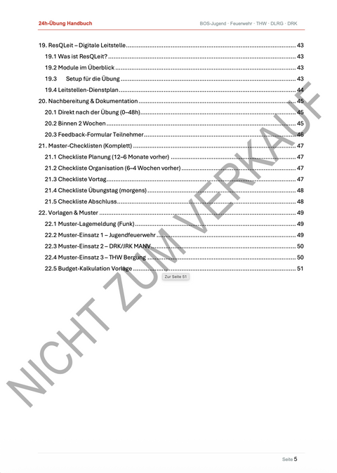 Das große 24-Stunden-Übung Handbuch