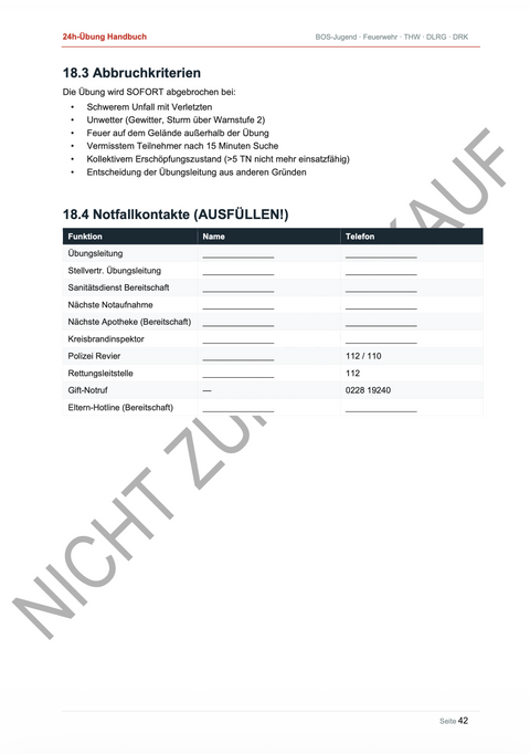 Das große 24-Stunden-Übung Handbuch