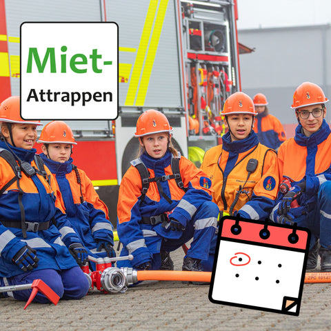 Feuerkids® Atemschutzattrappenpaar zur Miete