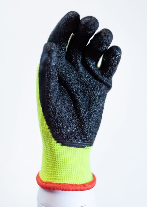Handschuhe für Kinderfeuerwehr (Neongelb) – Feuerkids®