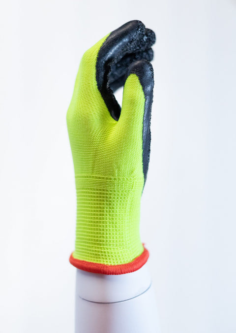 Handschuhe für Kinderfeuerwehr (Neongelb)