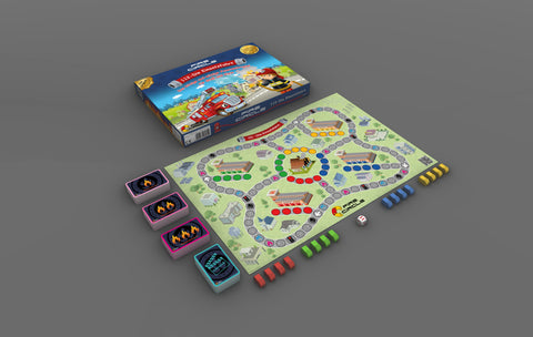 FireCircle "112 the Emergency Run" Training game for children's and youth fire brigades